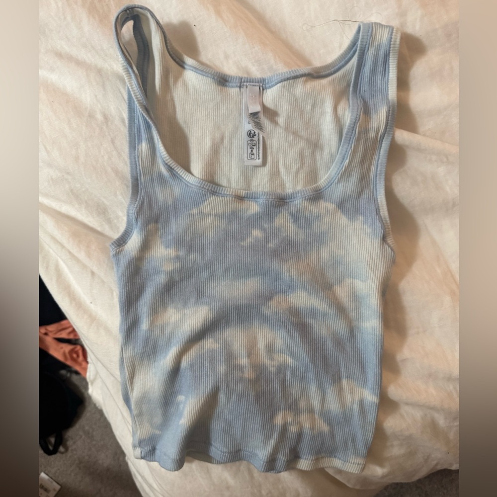 SKIMS Light Blue Tank Top